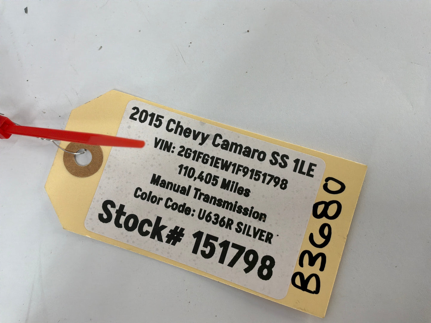 2015 Chevy Camaro SS 1LE RH & LH Sunvisors Sun Visors Shades w/ Clips Black OEM
