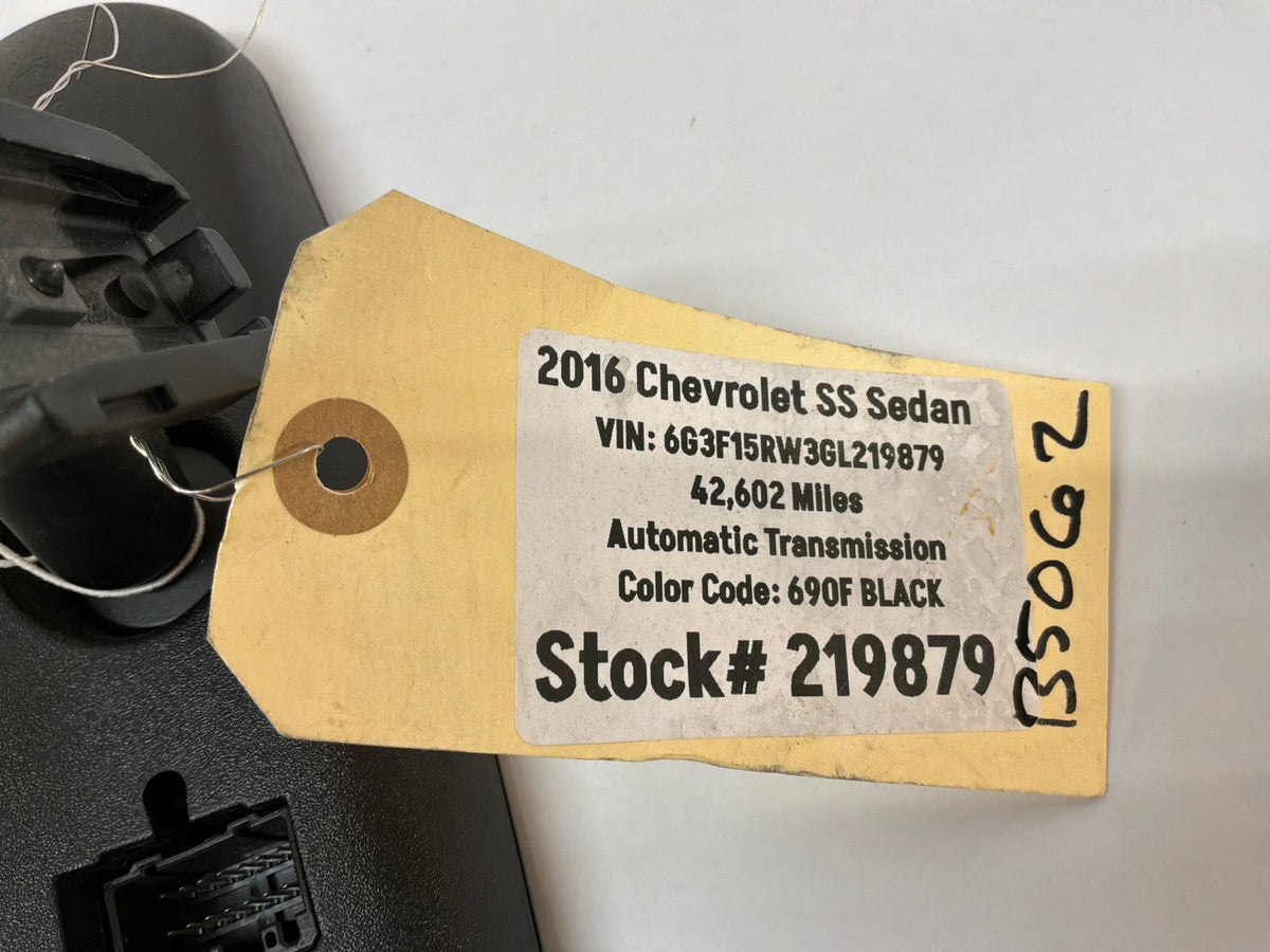 2016 Chevy SS Sedan Rear View Rearview Mirror Auto Dimming & OnStar OEM
