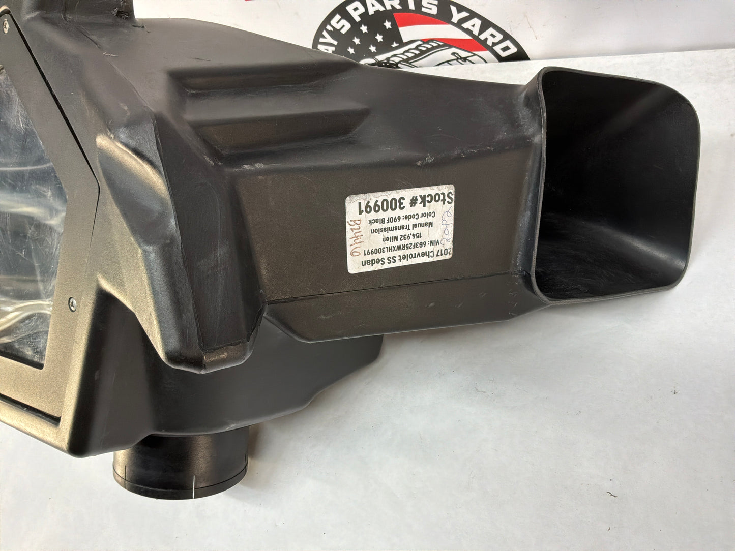 2017 Chevrolet SS Sedan ROTO-FAB Cold Air Intake Kit Assembly CAI