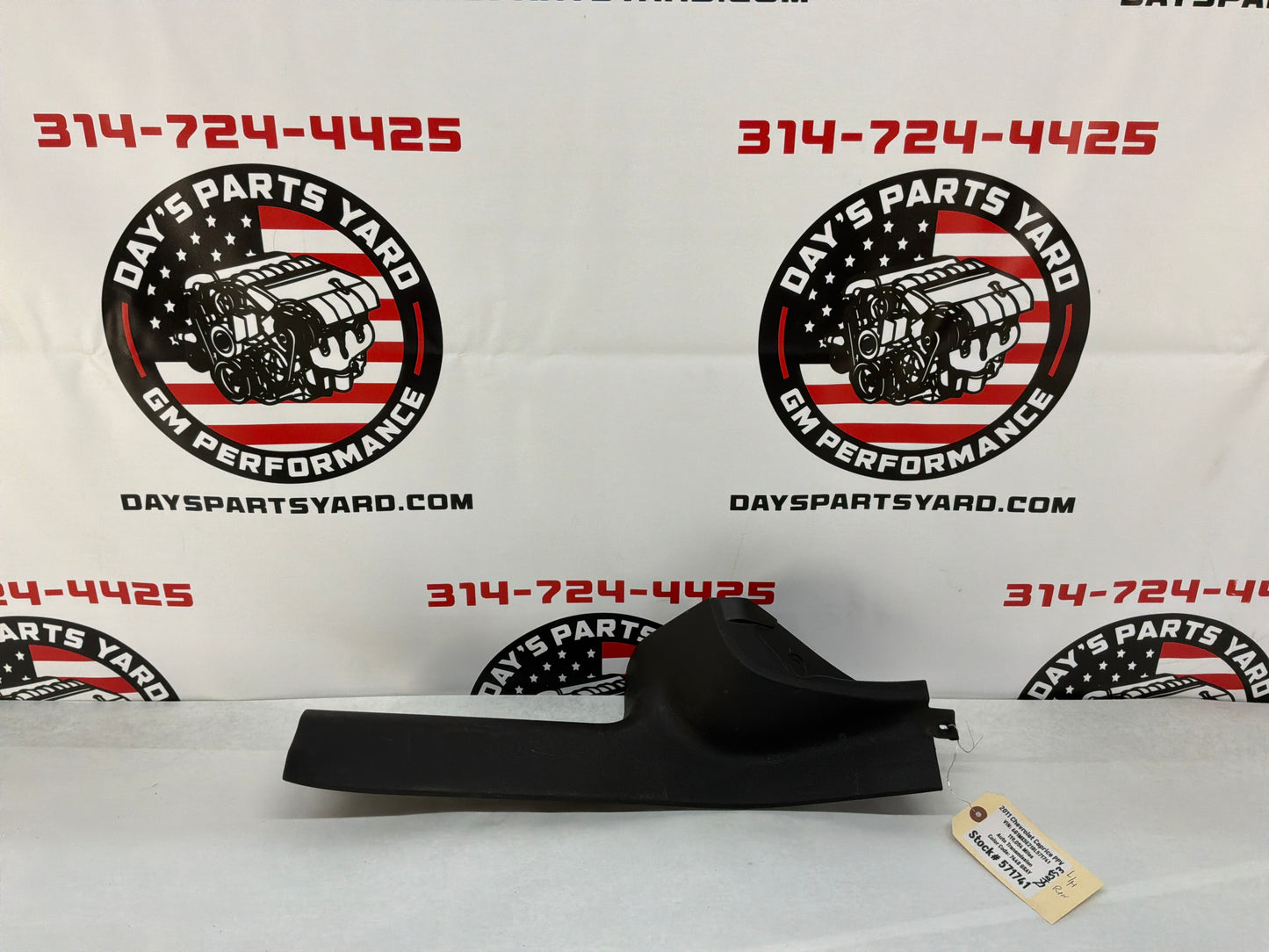 2011 Chevy Caprice PPV LH Driver Rear Door Interior Carpet Retainer Sill Trim Molding OEM