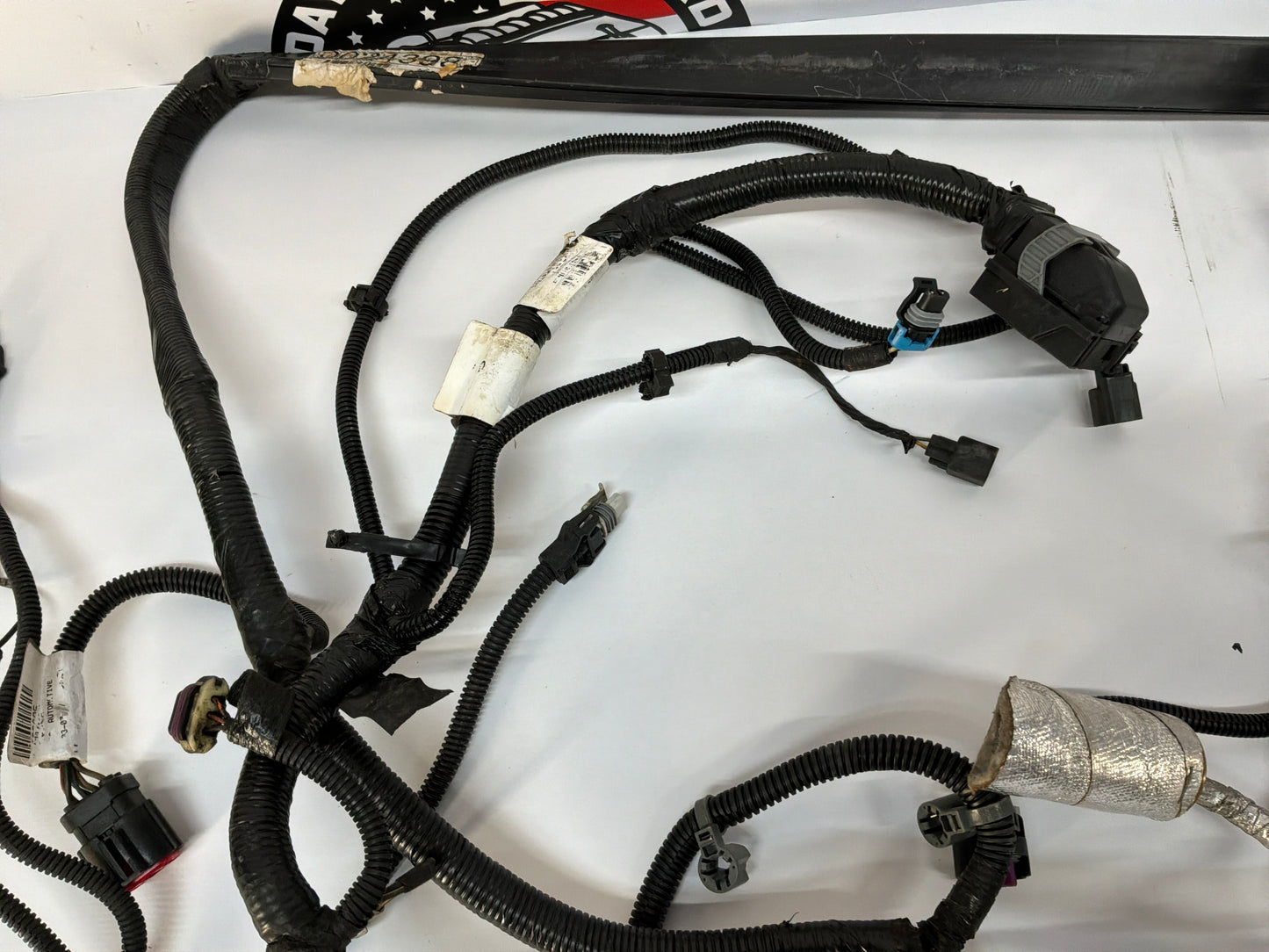 2007 C6 Corvette Convertible Engine Motor Automatic Transmission Wire Wiring Harness OEM
