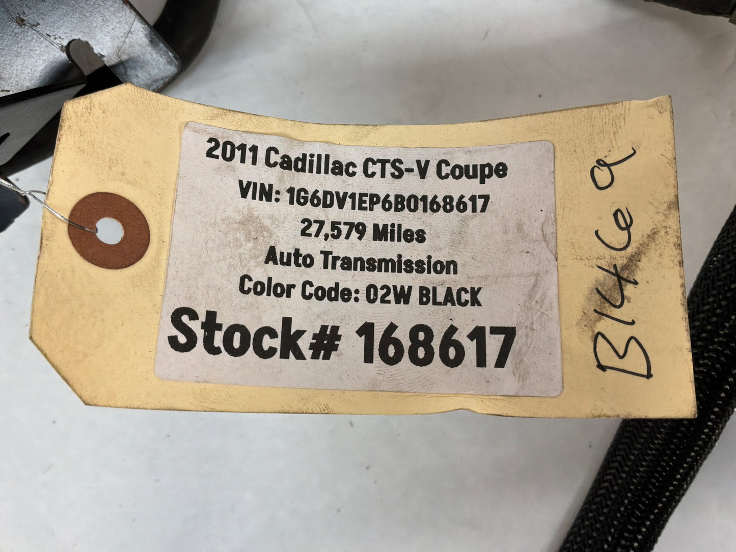 2011 Cadillac CTS-V Supercharger Reservoir Coolant Hose Pipes Tubes Lines OEM