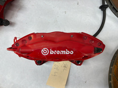 2017 Chevy SS Sedan Fronts and Rears Brembo Brake Calipers w/ Rotors OEM