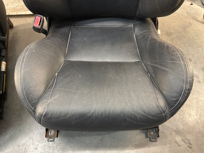 2006 Pontiac GTO Seats Front and Rears Black Leather OEM