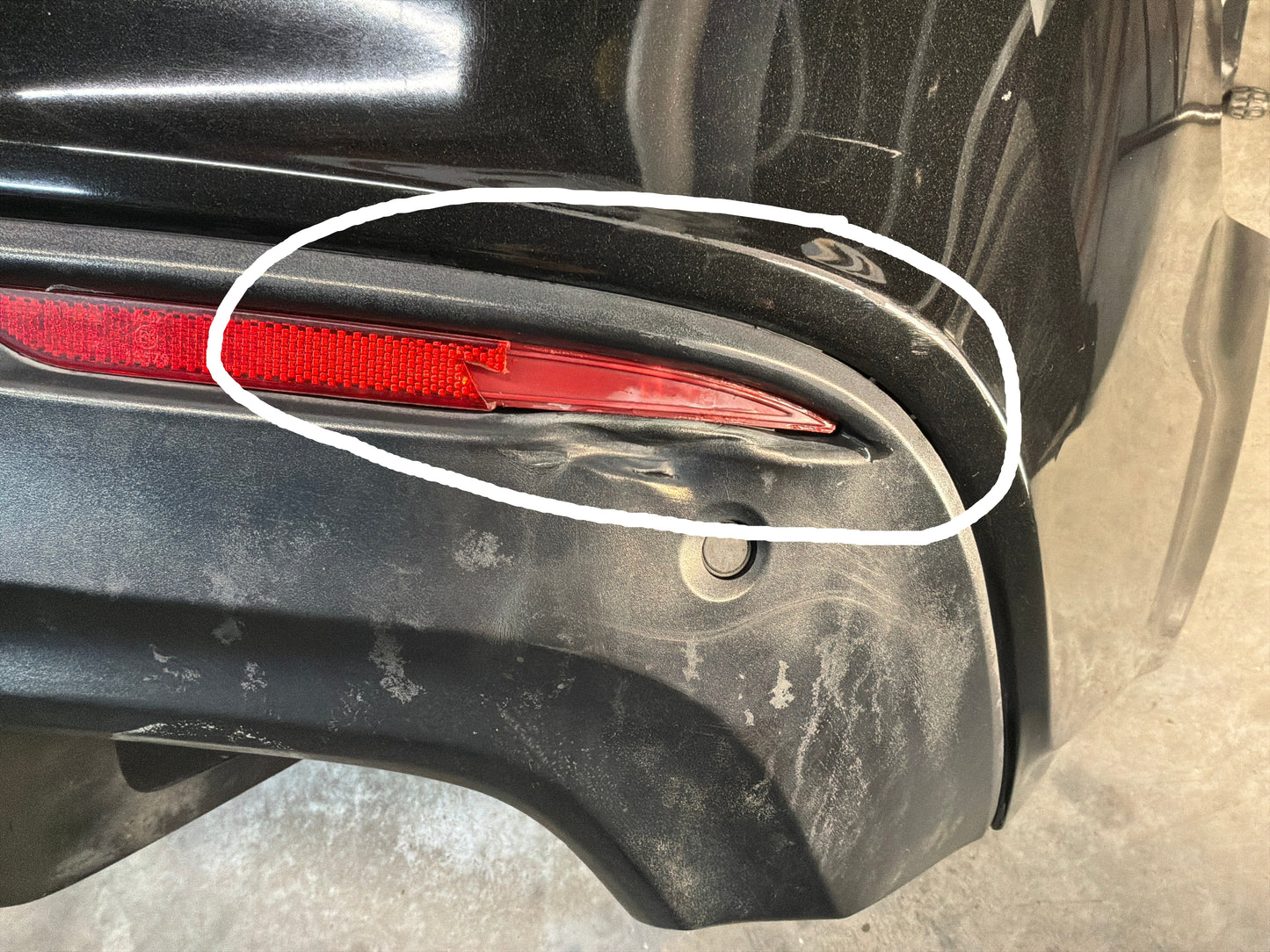 2014 Chevy SS Sedan Rear Bumper Cover Black OEM - Day's Parts Yard
