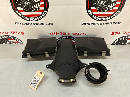 2007 C6 Corvette Convertible Air Cleaner Intake Bridge Duct w/ Filter BozOEM