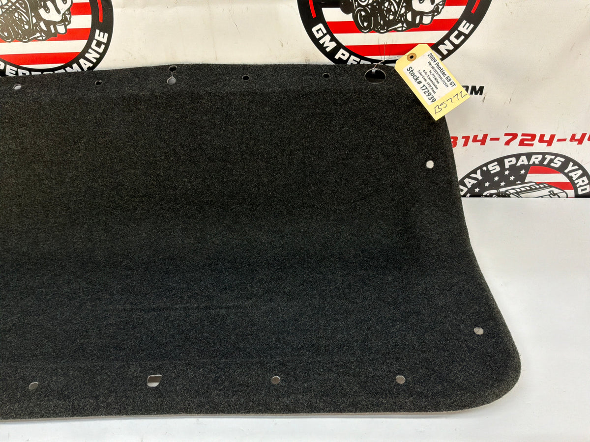 Trunk lid felt - Day's Parts Yard