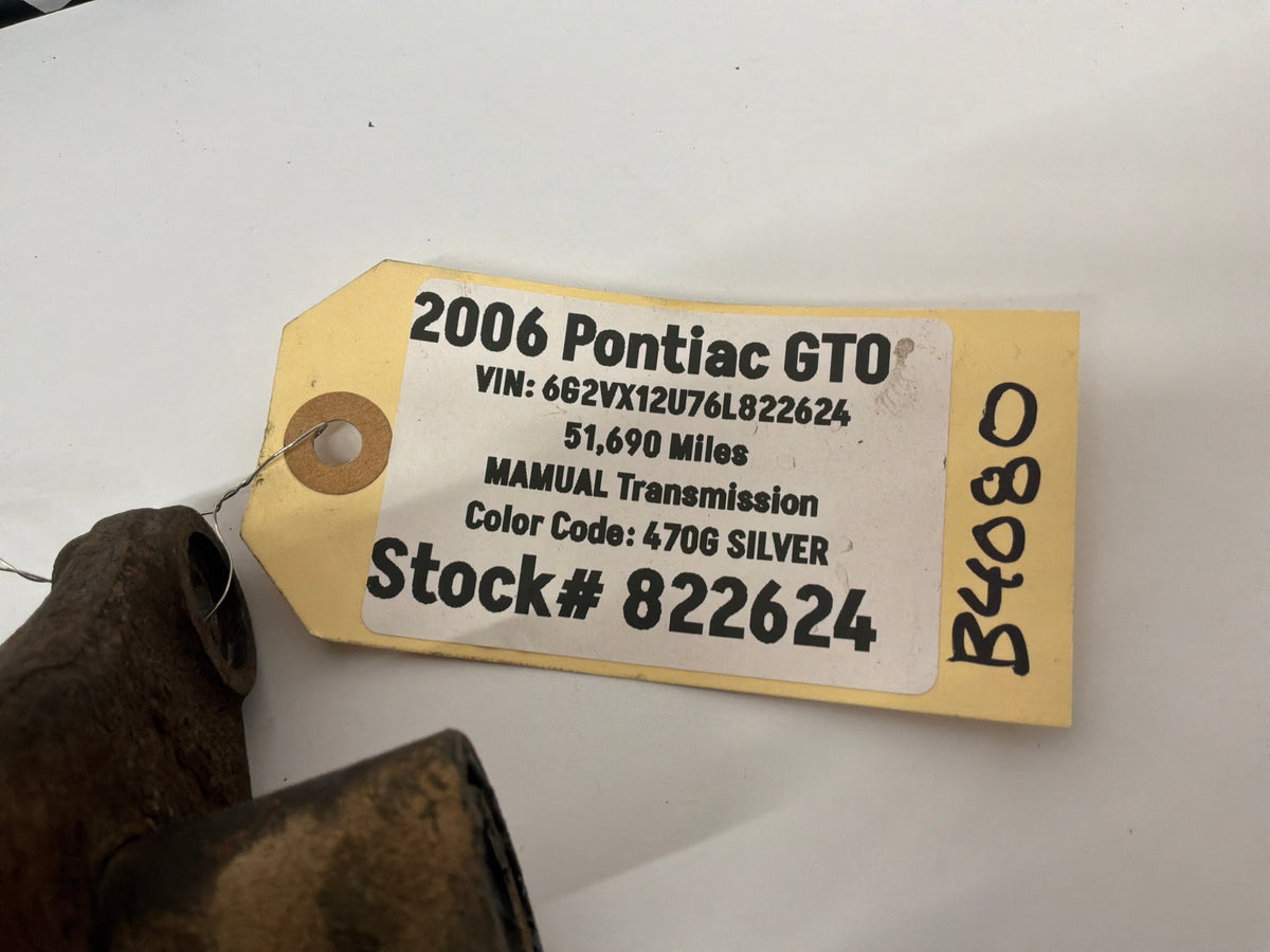 2006 Pontiac GTO Drive Propeller Shaft Driveshaft OEM