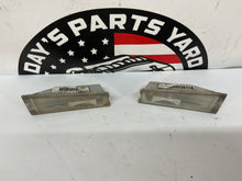 2009 Cadillac CTS-V RH & LH License Plate Tag Light Lamp OEM