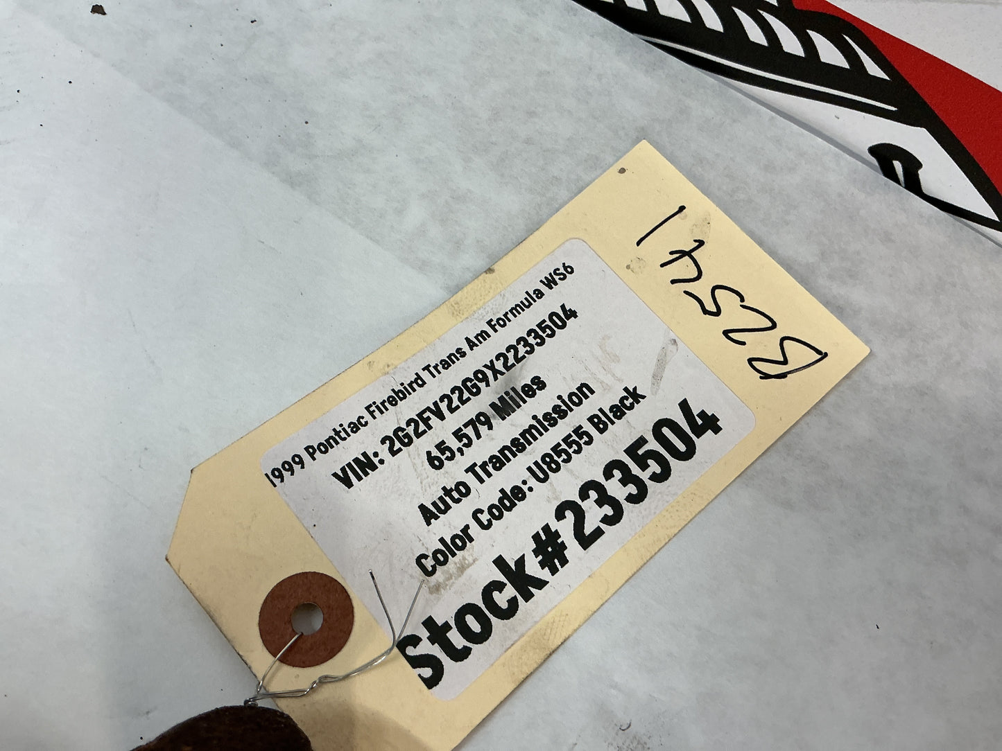 1999 Pontiac Firebird Trans Am Formula WS6 LH Driver Front Suspension Spindle Knuckle Hub Assembly OEM
