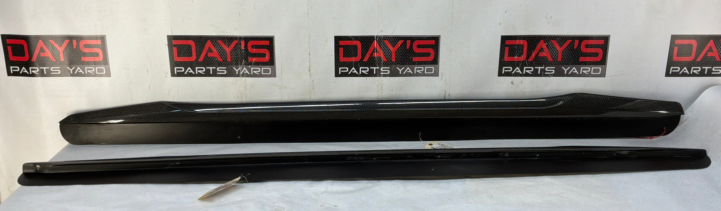 2011 Cadillac CTS-V Coupe Carbon Fiber Rocker Panel Side Skirt Set