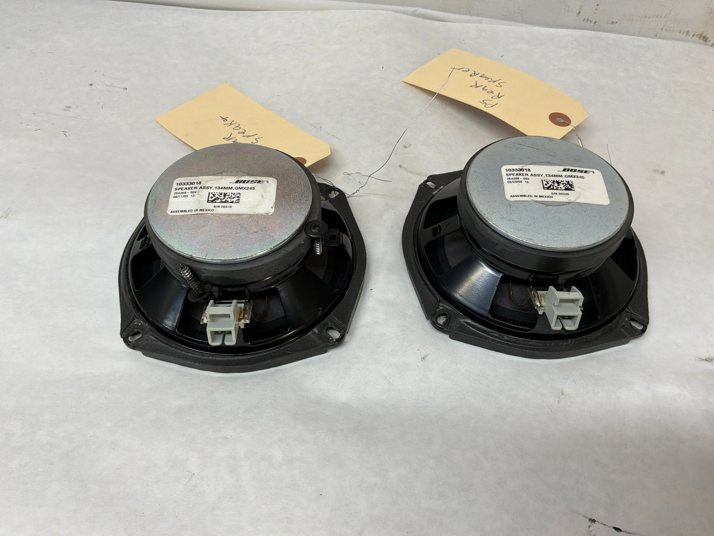 Rear speakers - Day's Parts Yard