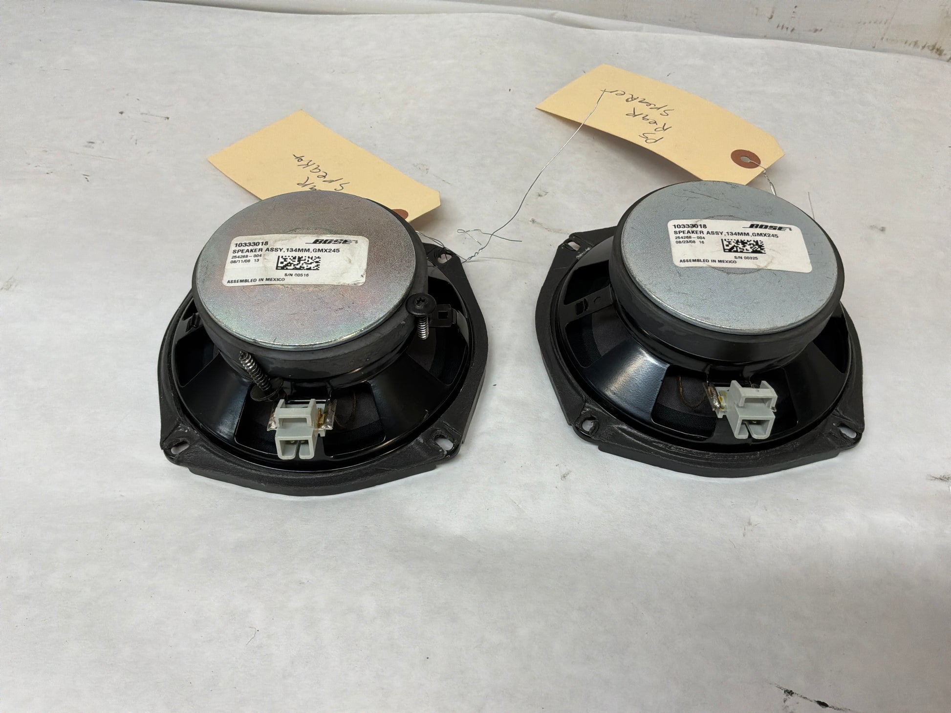 Rear speakers - Day's Parts Yard