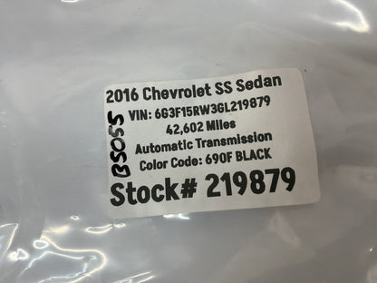 2016 Chevy SS Sedan Windshield Lane Departure Camera Module System OEM