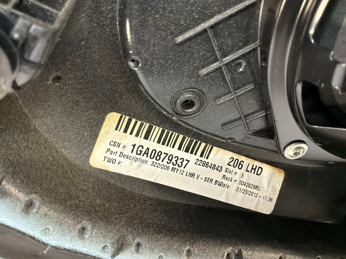 Lh rear door panel - Day's Parts Yard