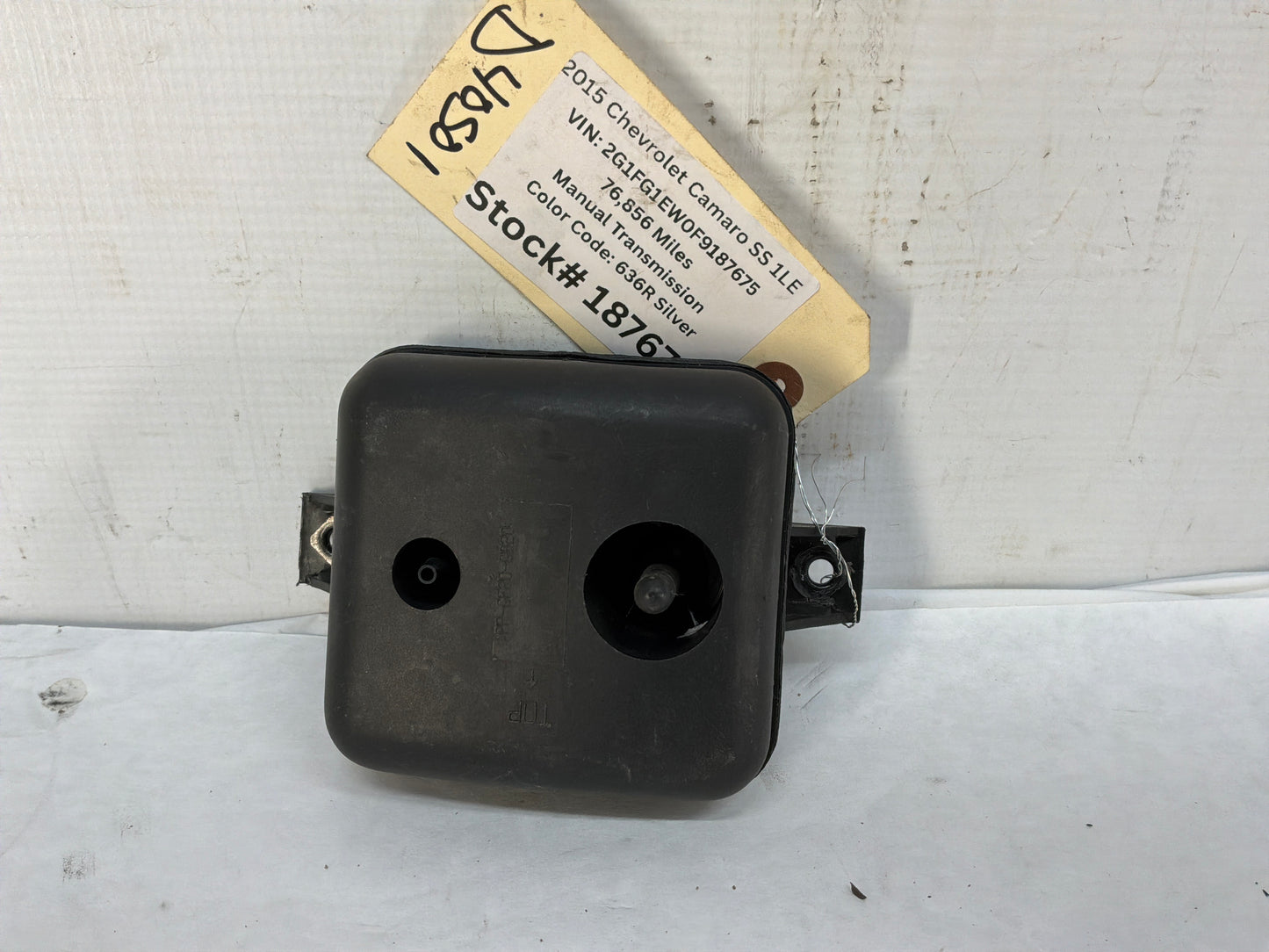 2015 Chevrolet Camaro SS 1LE Vacuum Reservoir Brake Booster Tank OEM