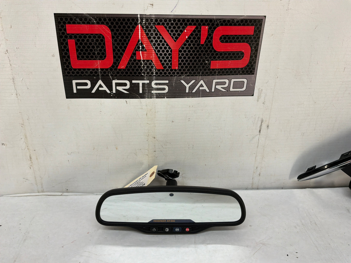 2017 Chevy SS Sedan Rear View Rearview Mirror OEM