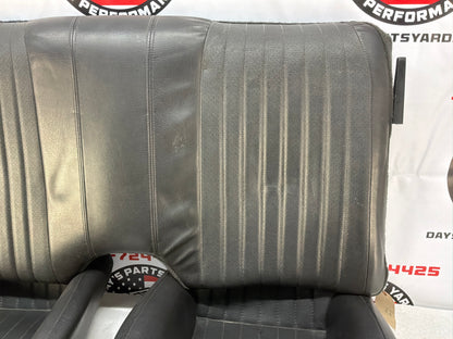 2002 Pontiac Trans Am WS6 Fronts and Rears Black Leather Seats OEM
