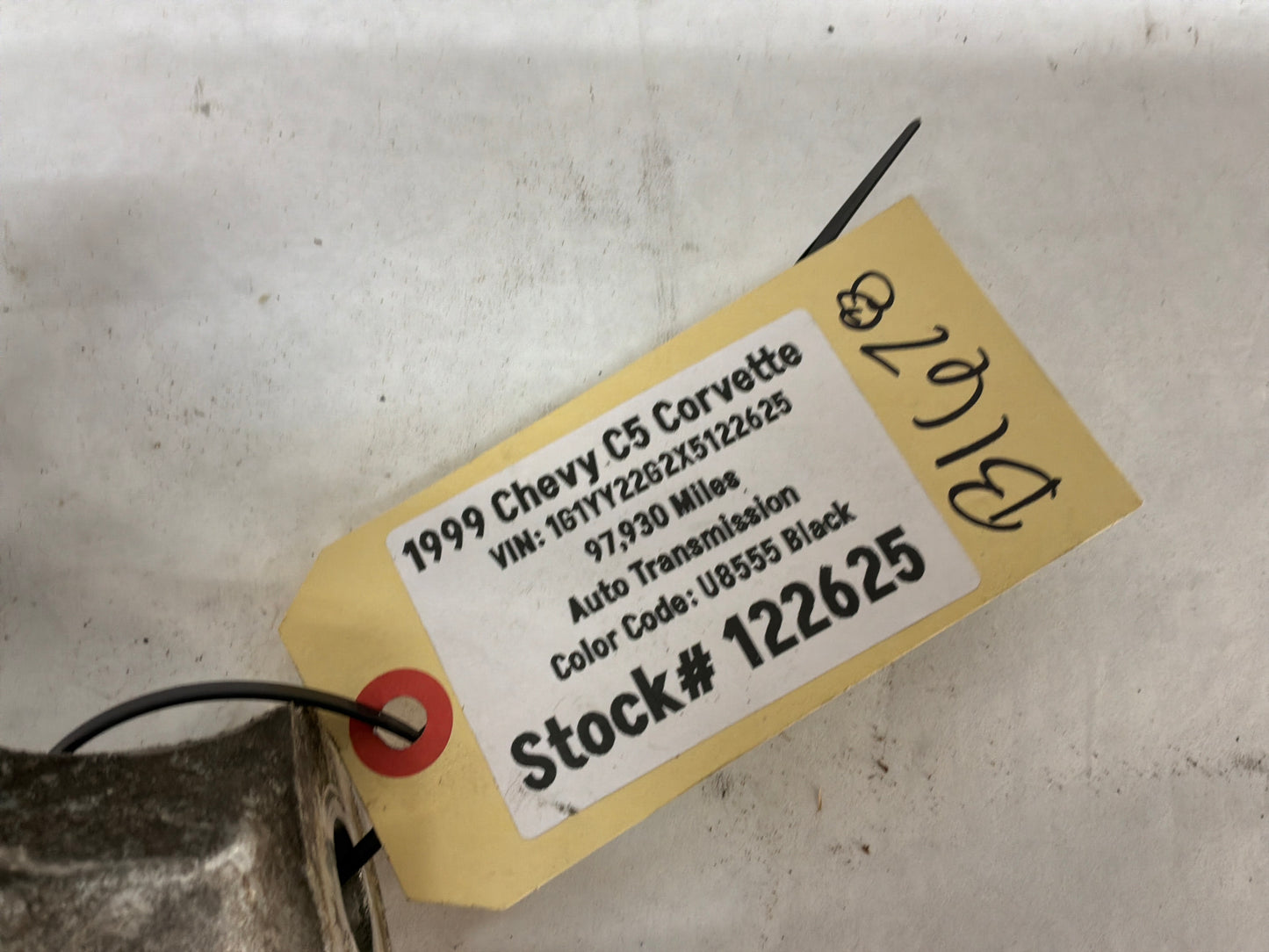1999 Chevy C5 Corvette LH Driver Front Suspension Spindle Knuckle Hub OEM