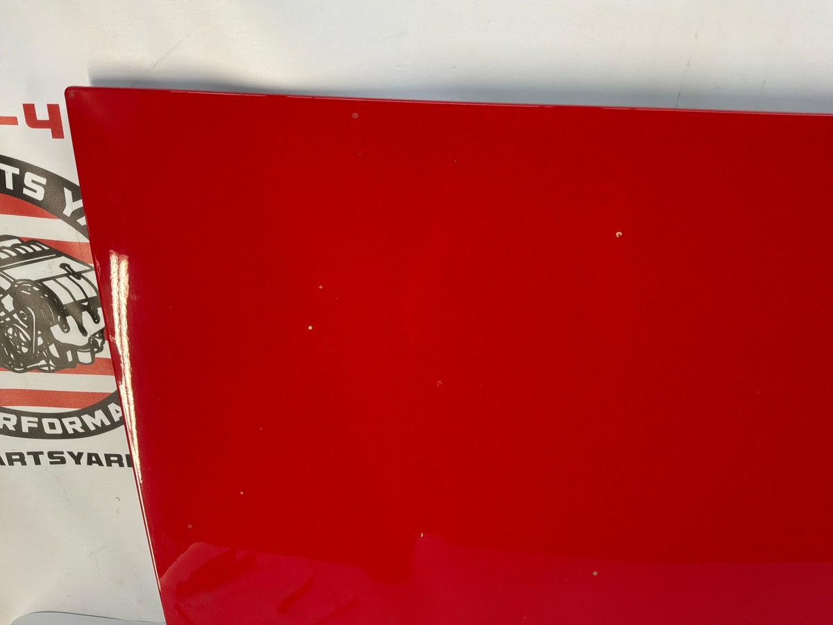 2002 Chevy Corvette Convertible  Trunk Deck Lid Red OEM