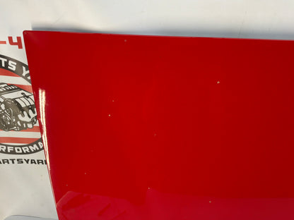 2002 Chevy Corvette Convertible  Trunk Deck Lid Red OEM