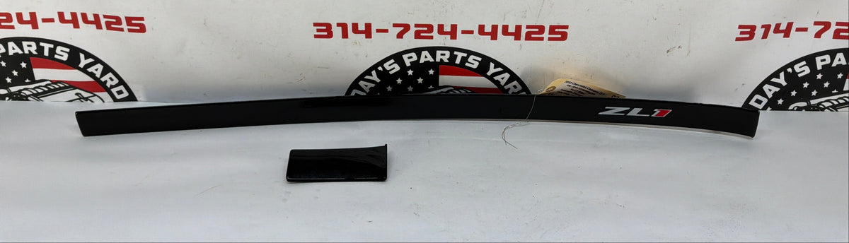 2013 Chevy Camaro ZL1 Carbon Flash Gloss Black Dash Trim Insert Molding Panel OEM