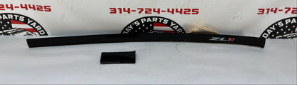 2013 Chevy Camaro ZL1 Carbon Flash Gloss Black Dash Trim Insert Molding Panel OEM