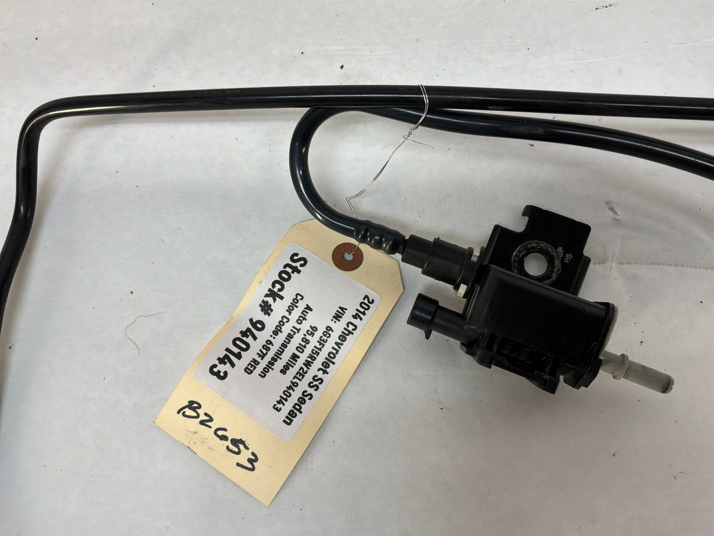 2014 Chevy SS Sedan Intake Evap Purge Valve Lines Brake Booster Vacuum Hose Tube OEM
