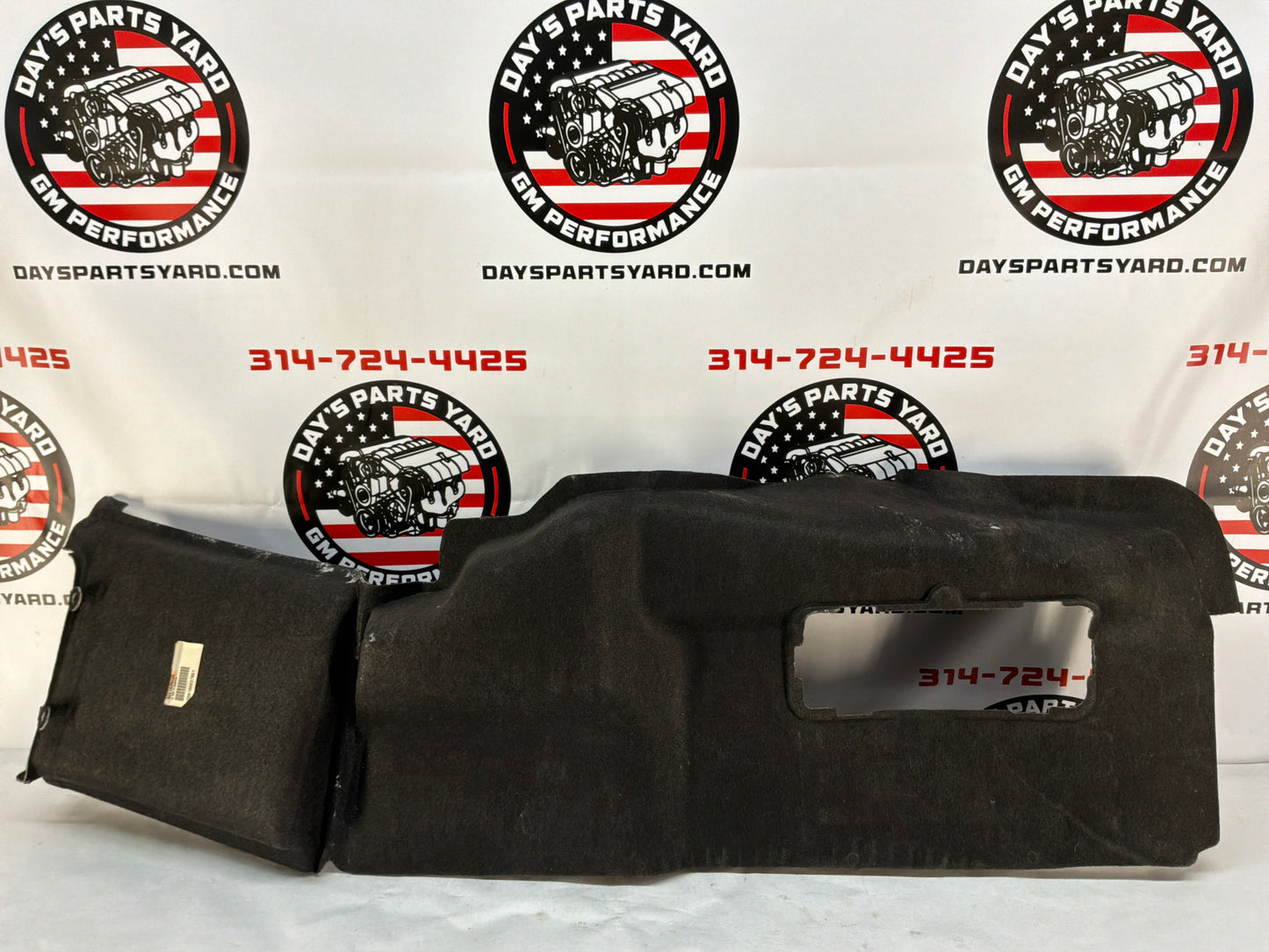 2008 Pontiac G8 GT LH Driver Interior Trunk Quarter Side Carpet Trim Panel Cover OEM