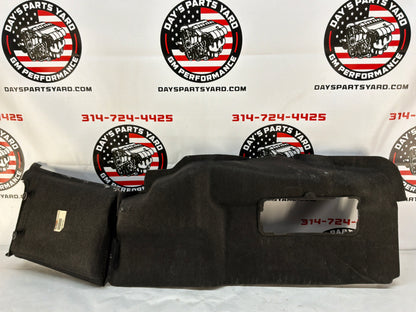 2008 Pontiac G8 GT LH Driver Interior Trunk Quarter Side Carpet Trim Panel Cover OEM