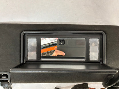 2016 Cadillac CTS-V Sedan RH & LH Sunvisor Sun Visor Shade Set w/ Clips OEM