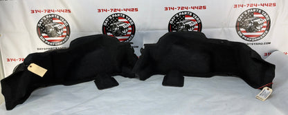 2013 Chevy Camaro 1LE RH & LH Interior Quarter Panel Trunk Compartment Felt Carpet Liner OEM