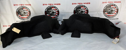 2013 Chevy Camaro 1LE RH & LH Interior Quarter Panel Trunk Compartment Felt Carpet Liner OEM