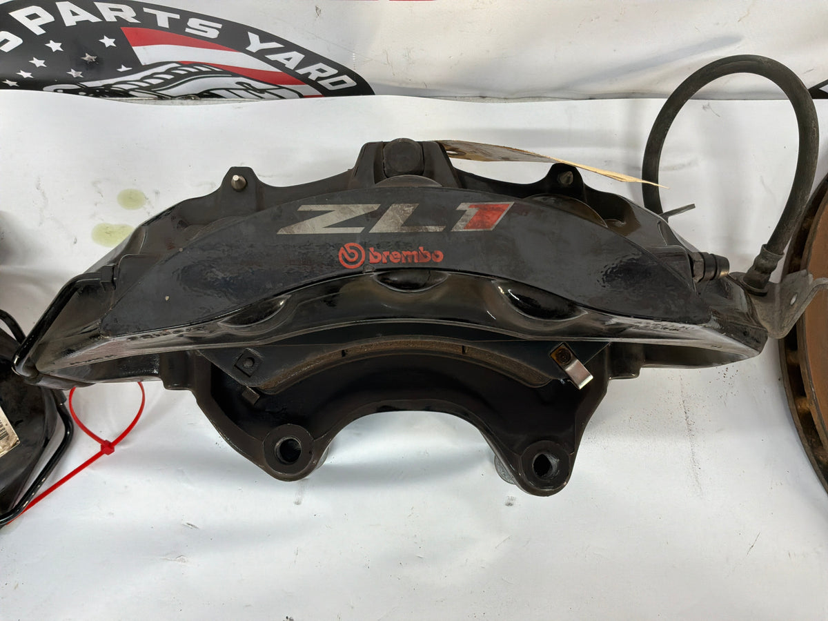 2013 Chevy Camaro 1LE Brembo Brake Calipers & Rotors Front and Rear OEM
