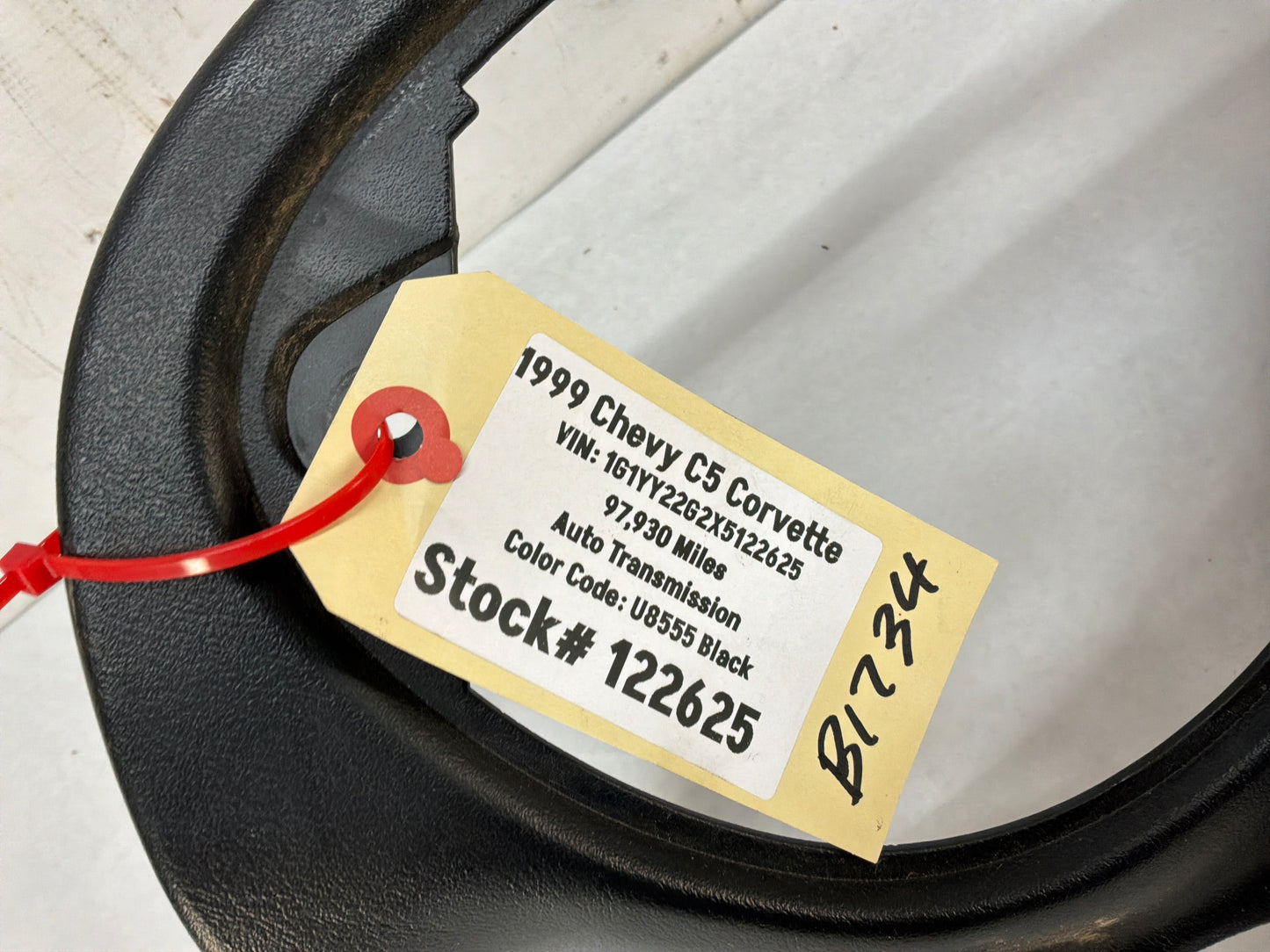 1999 Chevy C5 Corvette RH Passenger Interior Quarter Speaker Cover Panel Trim OEM
