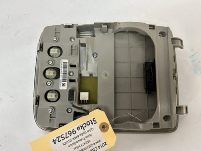 2014 Chevy SS Sedan Overhead Console Dome Light Controls OEM