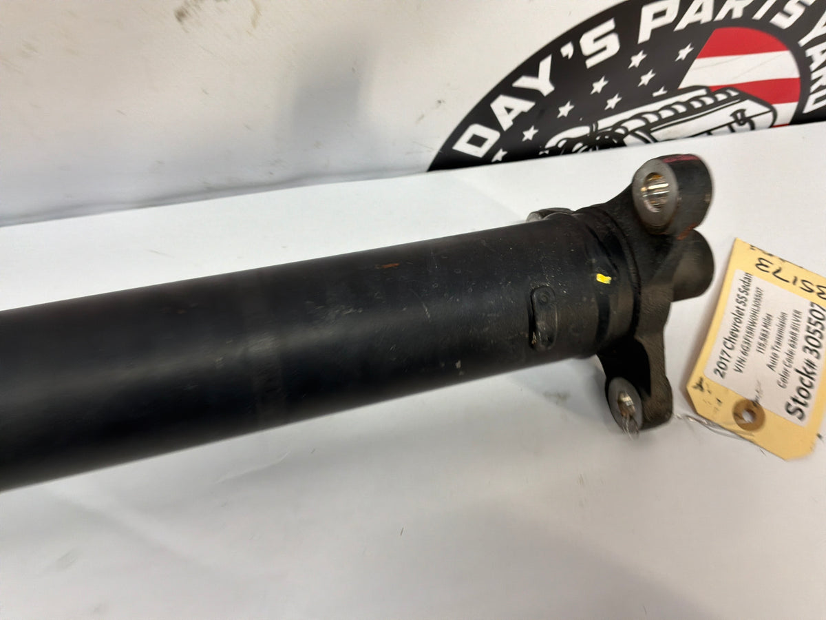 2017 Chevy SS Sedan Drive Propeller Shaft Driveshaft OEM