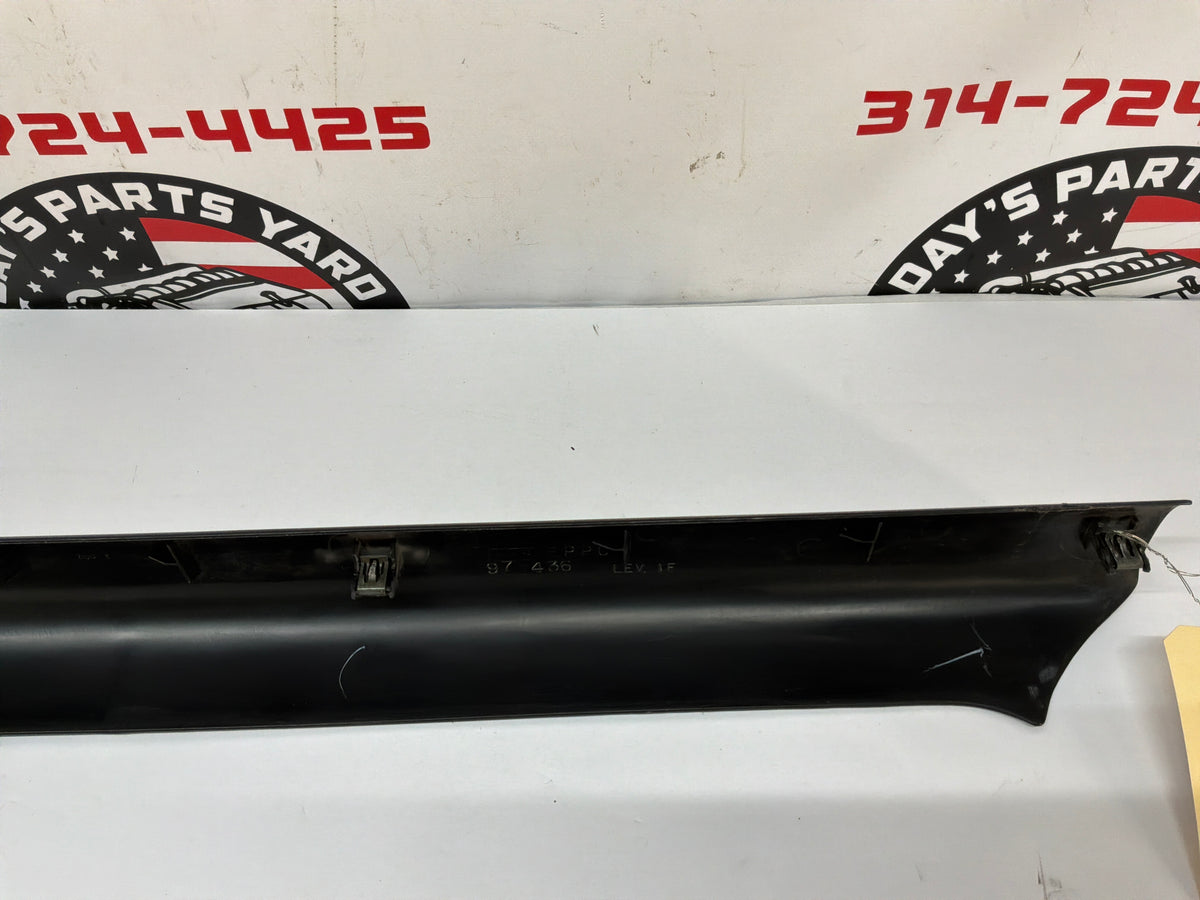 2002 Chevy C5 Corvette LH Driver Sill Plate Trim OEM