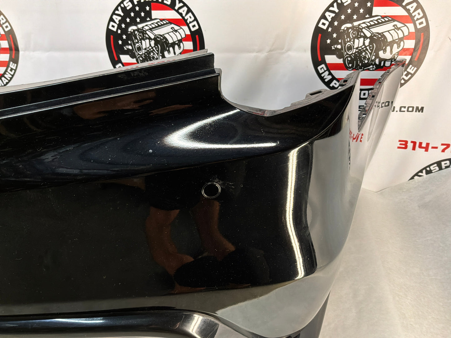 2016 Cadillac CTS-V Complete Rear Bumper Black OEM