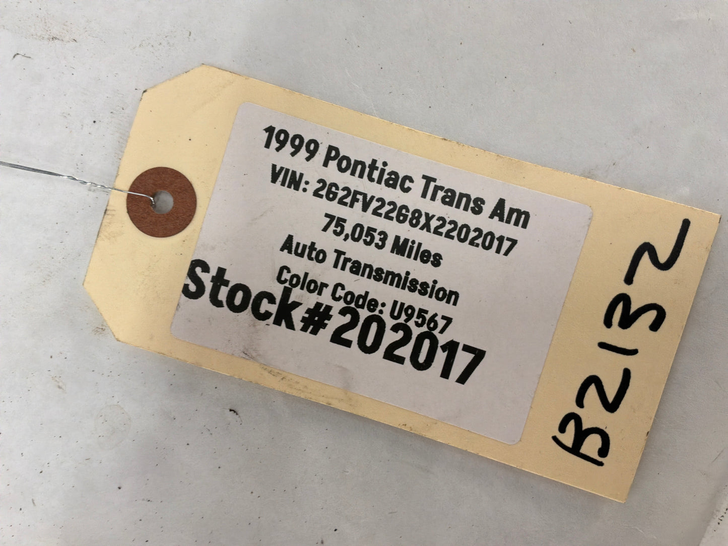 1999 Pontiac Trans Am WS6 Knee Bolster Dash Trim Molding Black Ebony OEM
