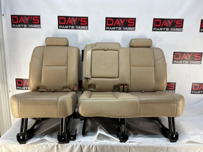2012 Chevy Avalanche Rear Seats Leather Cashmere OEM