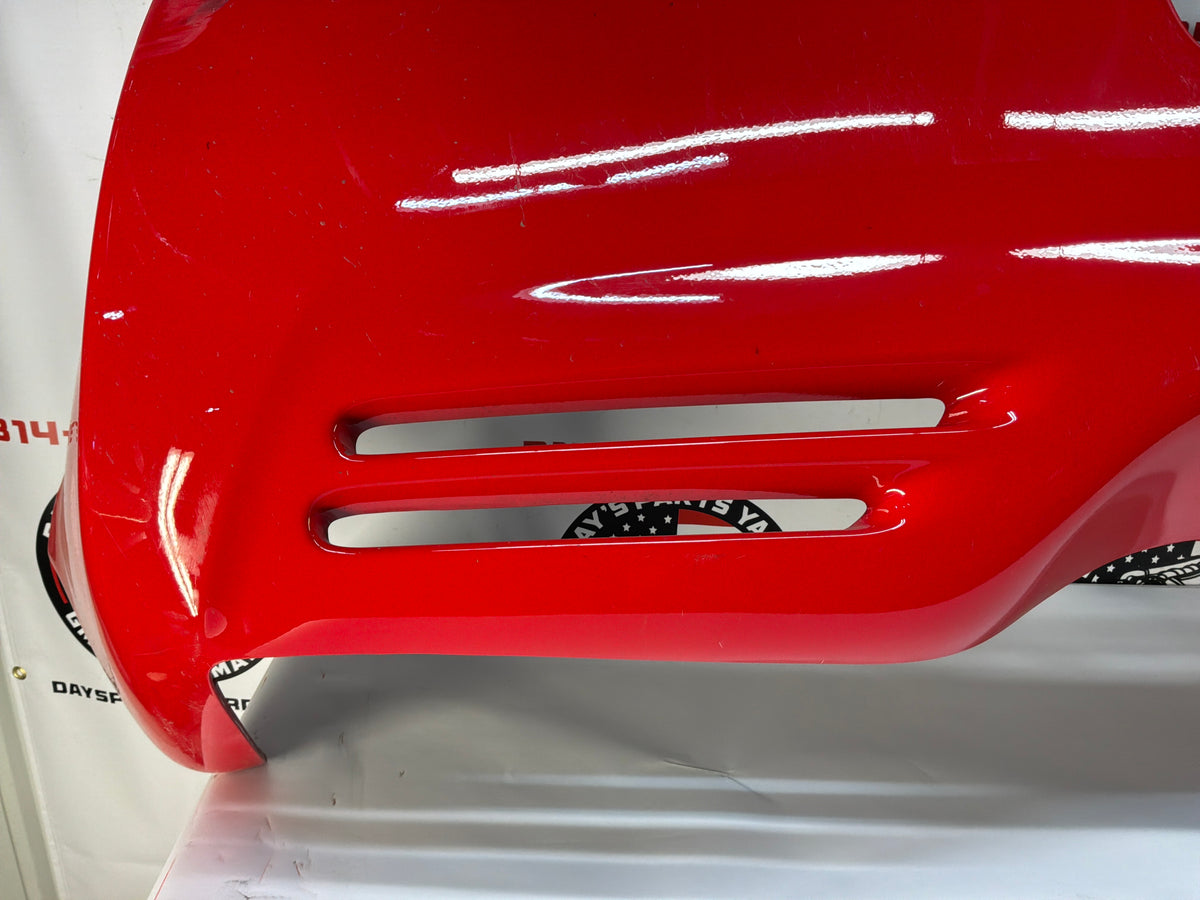 2002 Chevy C5 Corvette Convertible Rear Bumper Cover Red OEM
