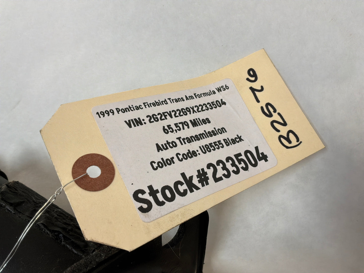 1999 Pontiac Firebird Trans Am Formula WS6 Tilt Steering Column w/ Keys OEM