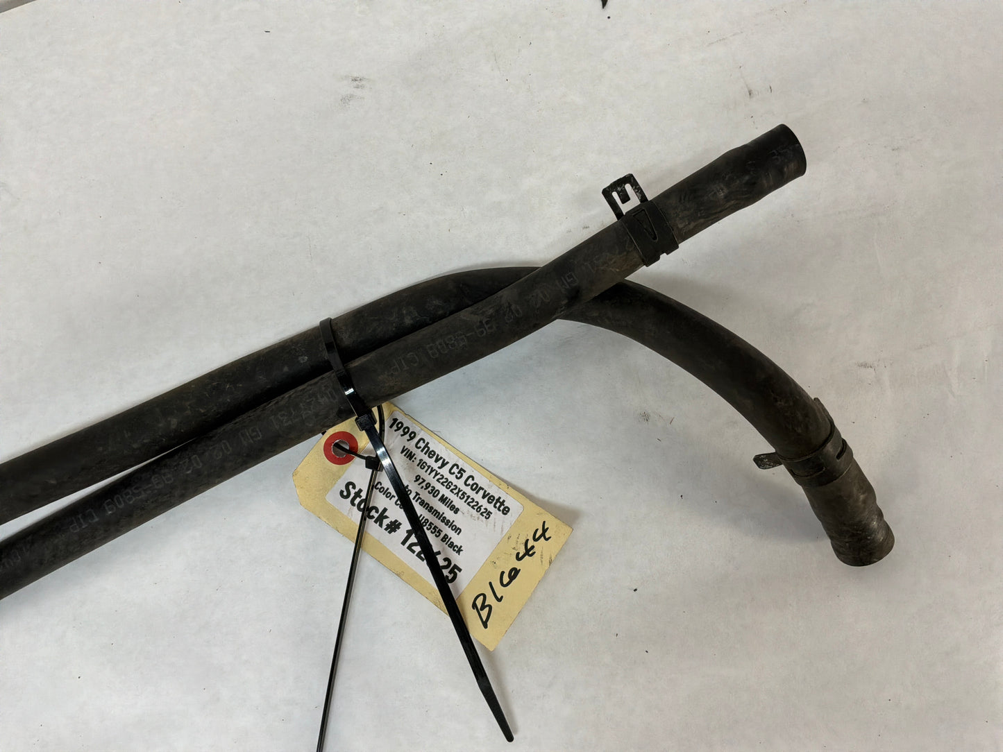 1999 Chevy Corvette Heater Core Hose OEM