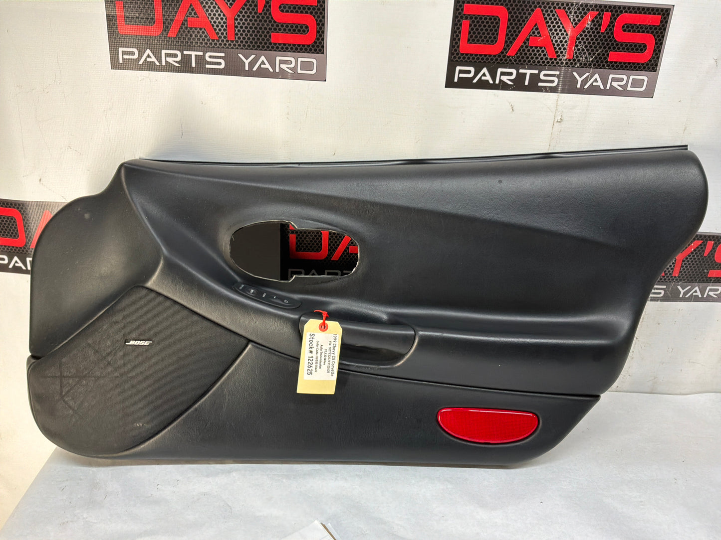 1999 Chevy C5 Corvette RH Passenger Front Interior Door Panel OEM