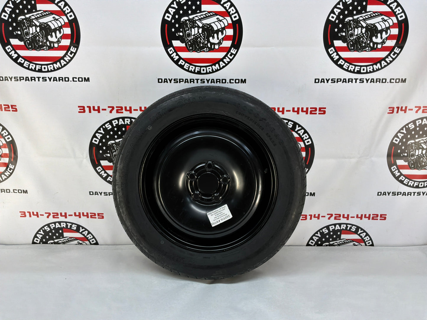 2008 Pontiac G8 Base Compact Spare Wheel & Tire OEM