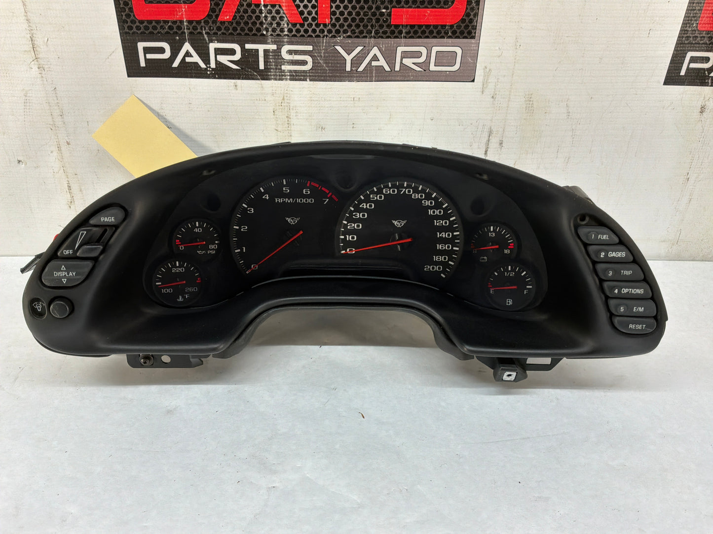 1999 Chevy C5 Corvette Instrument Speedometer Gauge Cluster OEM