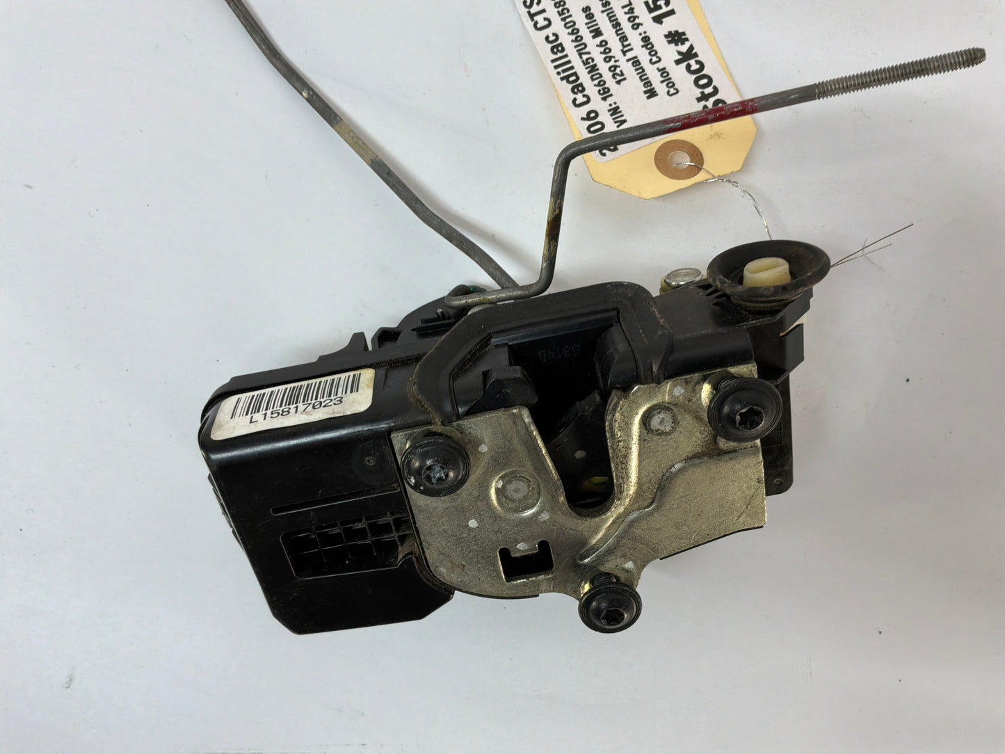 2006 Cadillac CTS-V LH Driver Rear Door Lock Actuator OEM