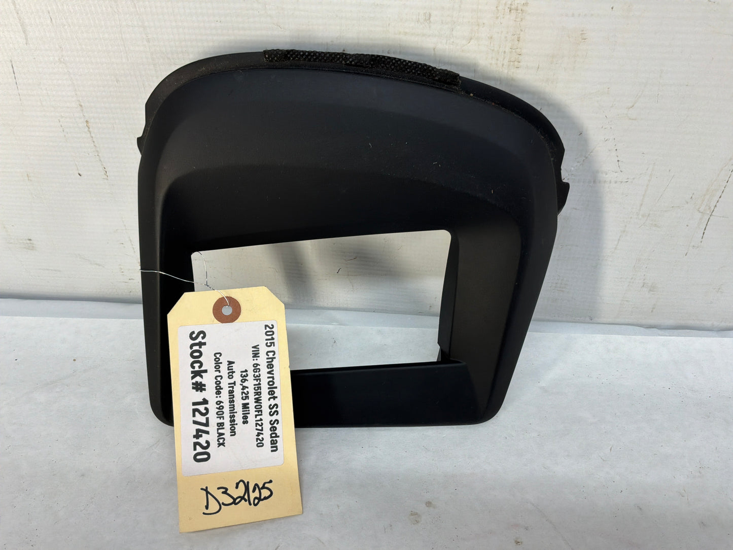 2015 Chevy SS Sedan Heads Up Display Bezel Trim HUD OEM - Day's Parts Yard