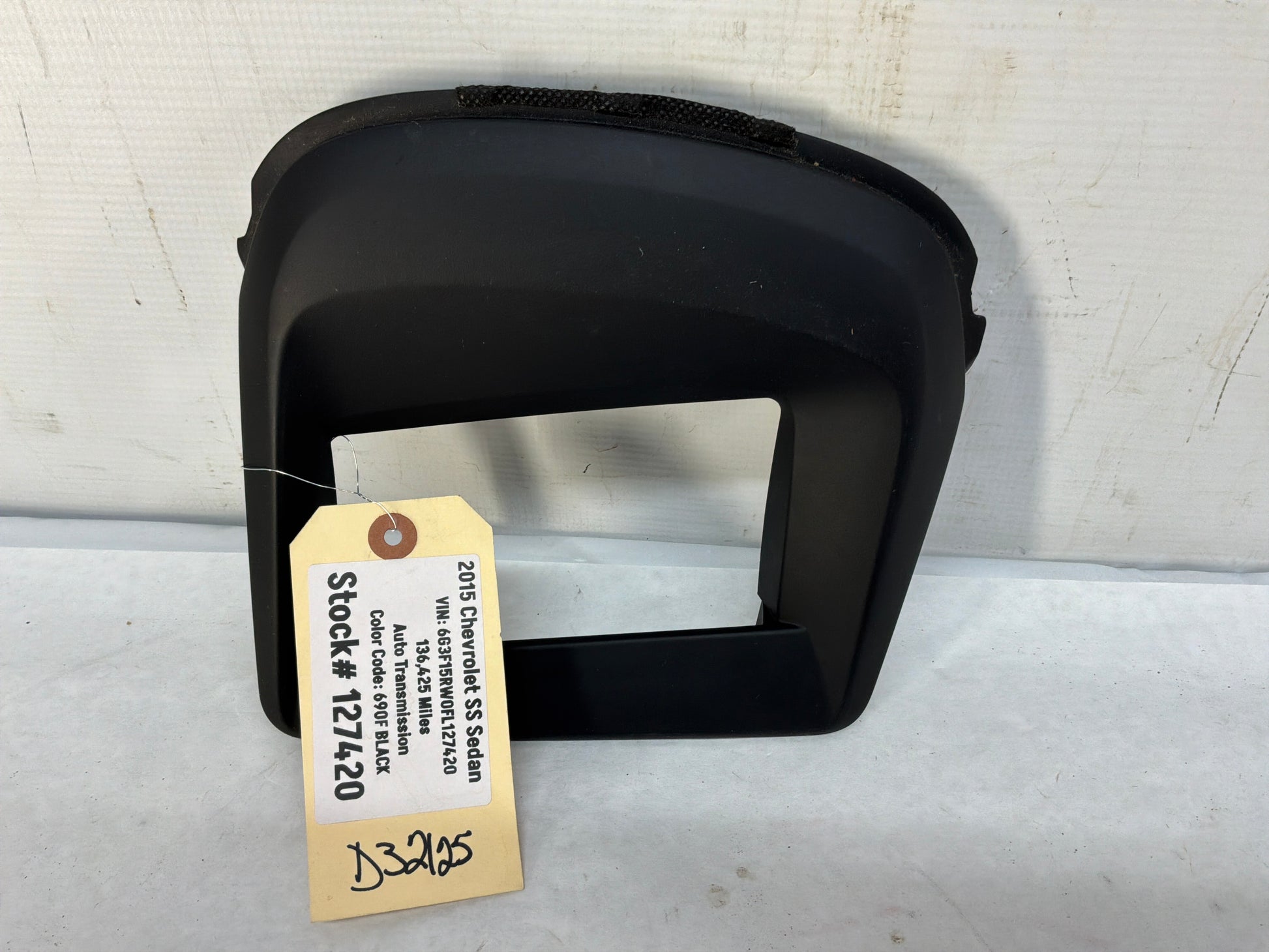 2015 Chevy SS Sedan Heads Up Display Bezel Trim HUD OEM - Day's Parts Yard